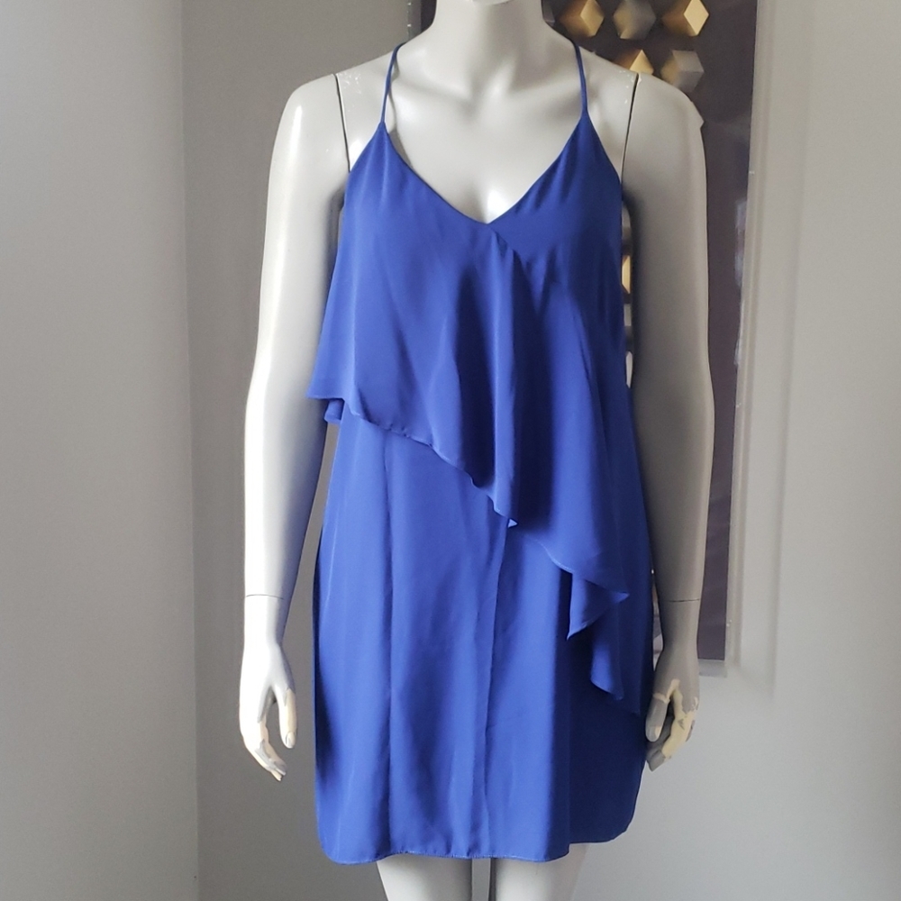 Amanda Uprichard Ruffled Mini Dress Small